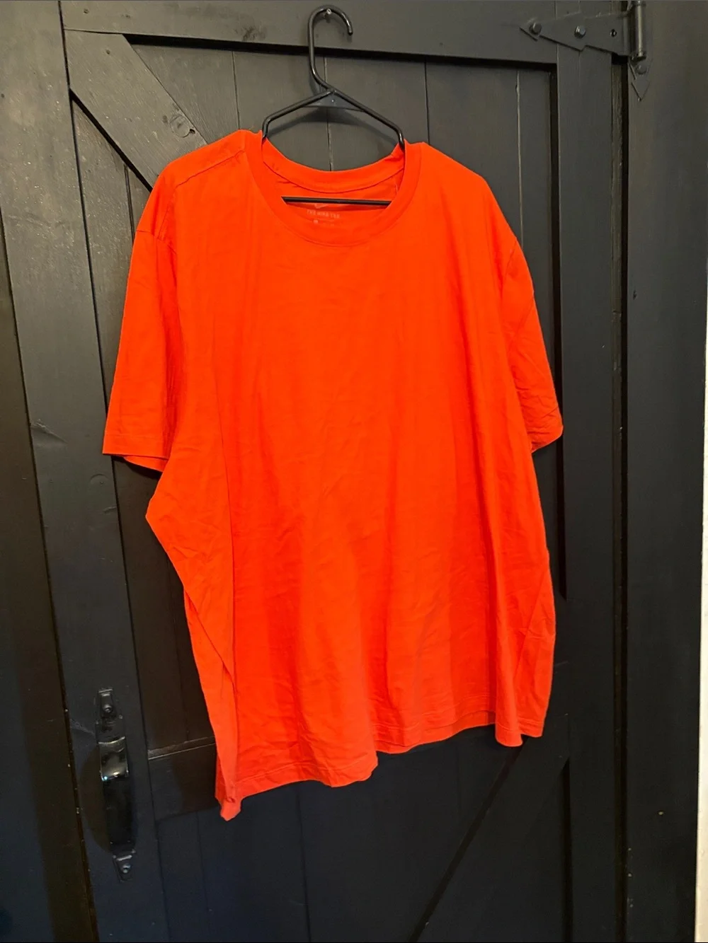 Nike Men's Orange Short Sleeve Crew Tee